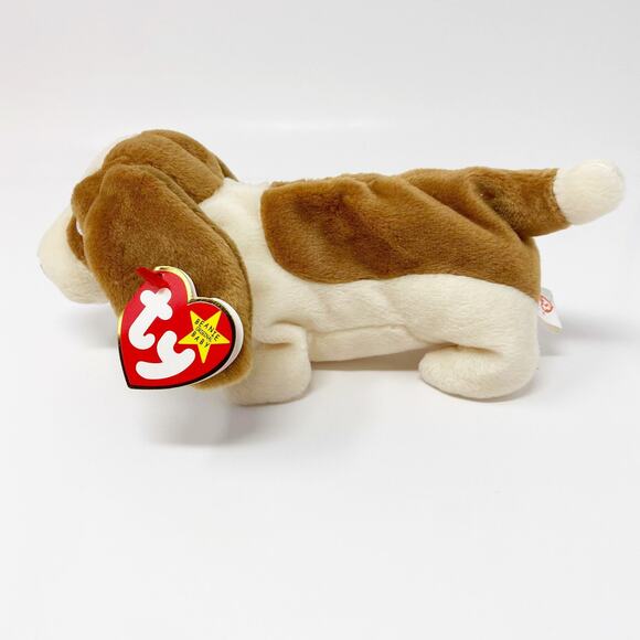 TY Vintage Dog "Tracker" Beanie Baby - Picture 10 of 11